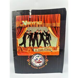 NSYNC "No Strings Attached" Tour 2000 Program - Pop Music Memorabilia Pre-Owned